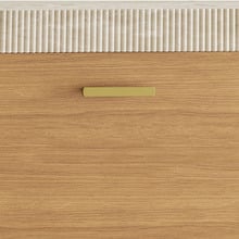 Siena 900mm Fluted Wall Hung Single Vanity